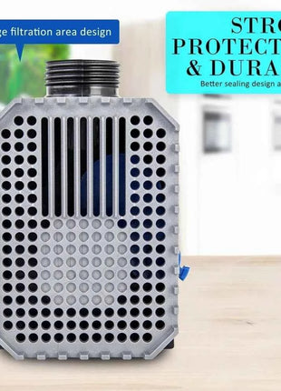 Ultra Quite Submersible Aquarium Water Pump for Fish Tank Fountain Garden Pond Rockery Adjustable Water Filter Pump 1500-5000L/h