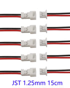 10/5/2 Pairs Small Mini JST 1.25mm PH2.0 XH2.54 2 Pin Male Female Plug Jack Cable Connector JST 1.25/2.0/2.54 2P Electronic Wire