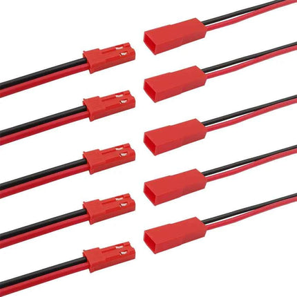 10/5/2 paia piccolo Mini JST 1.25mm PH2.0 XH2.54 2 pin maschio femmina spina jack cavo connettore JST 1.25/2.0/2.54 2P cavo elettronico