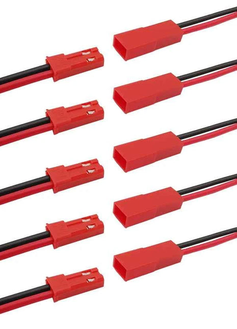 10/5/2 paia piccolo Mini JST 1.25mm PH2.0 XH2.54 2 pin maschio femmina spina jack cavo connettore JST 1.25/2.0/2.54 2P cavo elettronico