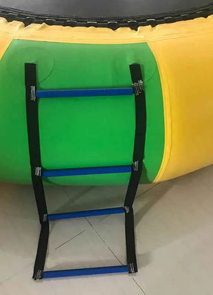 0.9 millimetri PVC Gonfiabile Acqua Trampolino di salto gonfiabile giochi d'acqua trampolino con scivolo per giochi parco acquatico