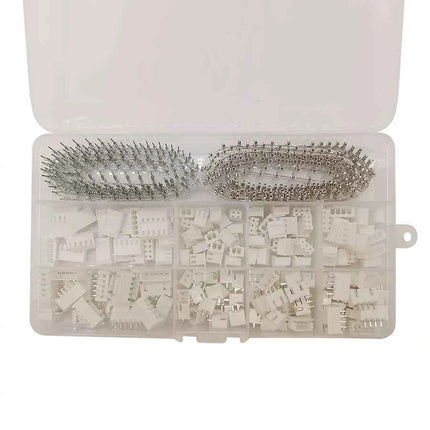 560 Pz/scatola XH2.54 2p 3p 4p 5pin 2.54mm Passo Terminale Kit Alloggiamento Spille Intestazione JST Connettore Filo Connettori Adattatore XH Kit FAI DA TE
