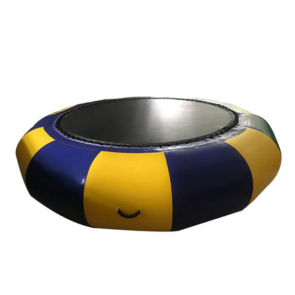 0.9 millimetri PVC Gonfiabile Acqua Trampolino di salto gonfiabile giochi d'acqua trampolino con scivolo per giochi parco acquatico