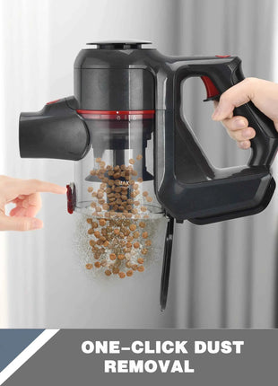 Rechargeable 15000Pa Suction Cordless Vacuum Cleaner 3-in-1 Wet and Dry Cleaning System with Bag for House Car and Hotel