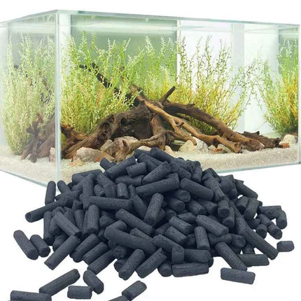 100g 300g Aquarium Filter Activated Carbon Strong Filtration Fish Tank Water Filter Charcoal Pellets Purify Water Purification