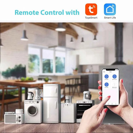 Tuya 40A 1P/2P/3P/4P WiFi Smart Circuit Breaker Automatic Switch overload short circuit protection with Alexa Google home