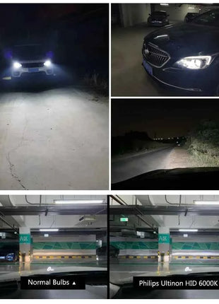 Philips Ultinon HID D1S 85410WXX2 35W 6000K Cool White Light Xenon HID Original Headlight Car Bulb Auto Lamp Made in Germany 2x