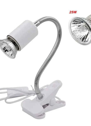 UVA+UVB E27 Pet Reptile Lamp Clip-on Bulb Lamp Holder Turtle Basking UV Heating Lamp Kit Tortoises Light Lizards Lighting