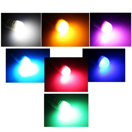 2pcs Car LED Bulbs W5W T10 168 194 2825 1-SMD For Interior Light, Parking Position Lamp, License Plate Light, Turn Signal Light