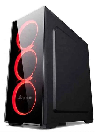 New Wholesale Cheap Price Mini Atx case 22" LED Core I5 I7 16GB Ram VGA GTX 1060 6GB VGA GPU HDD SSD Win10 Latest Gaming Computer Pc