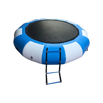 0.9 millimetri PVC Gonfiabile Acqua Trampolino di salto gonfiabile giochi d'acqua trampolino con scivolo per giochi parco acquatico