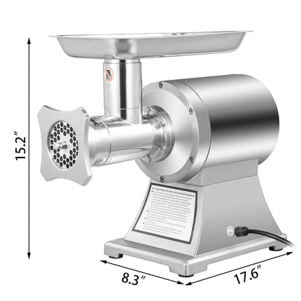 SucceBuy 1100W Electric Meat Mincer Mini Portable Chopper Blender Food Processors Grinder Tools Crusher for Home Commercial