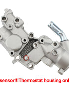Alloggiamento del termostato uscita del liquido di raffreddamento flangia del collo dell'acqua adatta per Citroen BX C15 C3 Peugeot 1007 205 206 207 1336.Y8 9654775080 1336 Y8