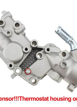 Alloggiamento del termostato uscita del liquido di raffreddamento flangia del collo dell'acqua adatta per Citroen BX C15 C3 Peugeot 1007 205 206 207 1336.Y8 9654775080 1336 Y8