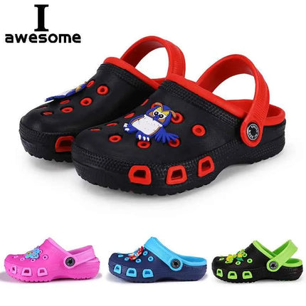 EUR24-35 Ciabatte per bambini Zoccoli per bambini Estate Giardino Simpatici cartoni animati Scarpe Ragazza Ragazzo Scarpe da spiaggia Colore caramella Foro Scarpe per bambini Sandali