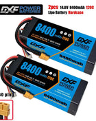 1/2PCS DXF Lipo 3S 4S 2S Battery 7.4V 11.1V 14.8V 8400mAh 6500mAh 6750mAh 7000mAh 5200mAh 9200mah 10000mah Hardcase for RC Car