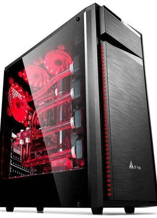 24 Inch Monitor Quite Core I9 Processor Ultimate Tower Computer Set Game Office Full Pc 16G SSD HDD GTX 1660 6G Gaming Desktop