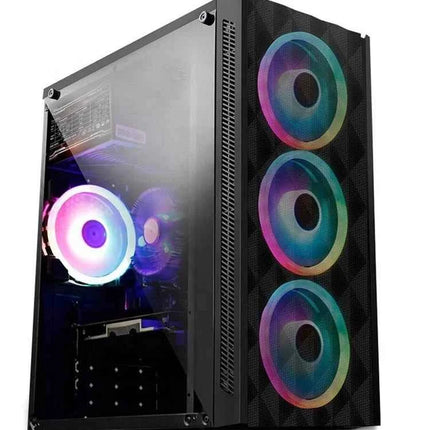 OEM I7-10700 Octa Core 6GB DDR4 SSD 22" OLED Monitor Gaming PC Desktop Computer GTX 1660 US Plug New 1-Year Warranty M-ATX Case