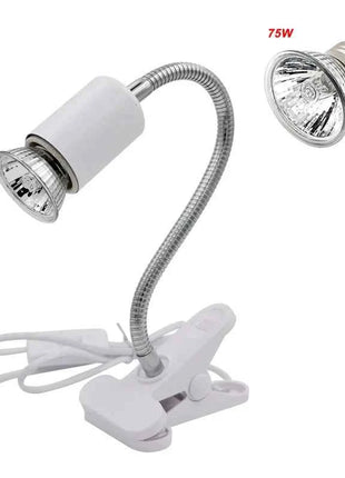 UVA+UVB E27 Pet Reptile Lamp Clip-on Bulb Lamp Holder Turtle Basking UV Heating Lamp Kit Tortoises Light Lizards Lighting