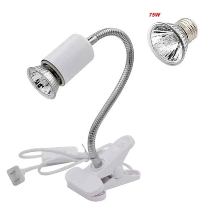 UVA+UVB E27 Pet Reptile Lamp Clip-on Bulb Lamp Holder Turtle Basking UV Heating Lamp Kit Tortoises Light Lizards Lighting
