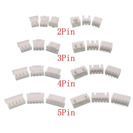 560 Pz/scatola XH2.54 2p 3p 4p 5pin 2.54mm Passo Terminale Kit Alloggiamento Spille Intestazione JST Connettore Filo Connettori Adattatore XH Kit FAI DA TE