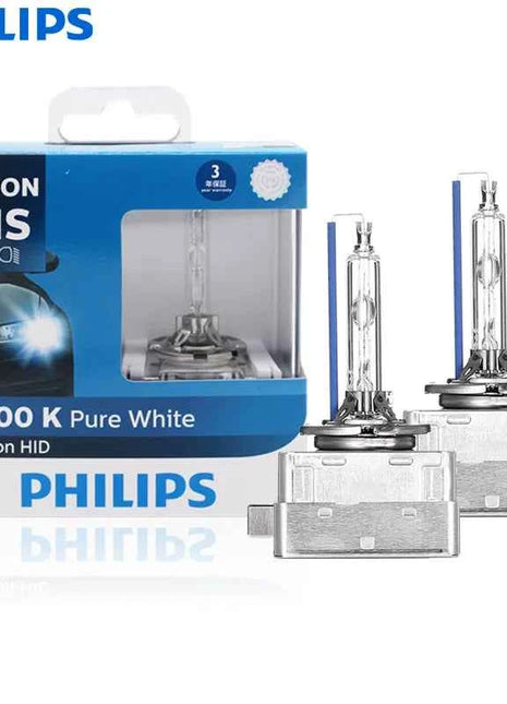 Philips Ultinon HID D1S 85410WXX2 35W 6000K Cool White Light Xenon HID Original Headlight Car Bulb Auto Lamp Made in Germany 2x