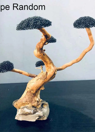 Aquarium Decoration Moss Driftwood Fish Tank Landscaping Water Grass Moss Tree Trunk DIY (No Aquatic Plants)