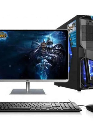 Low Cost Stock Product Desktop Computer 21.5 Inch Core I5 I7 Win10 System Unit 16GB 8GB RAM HDD SSD Cheap Price Oem Gaming Pc