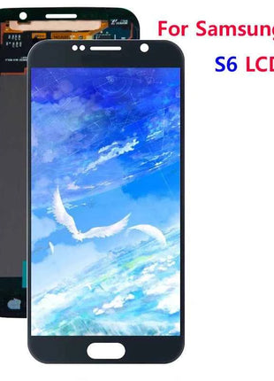 LCD testato per Samsung GALAXY S6 G920 G920F Display LCD Touch Screen Digitizer Assembly parti di riparazione di ricambio