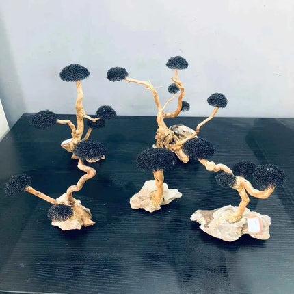 Aquarium Decoration Moss Driftwood Fish Tank Landscaping Water Grass Moss Tree Trunk DIY (No Aquatic Plants)