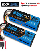 1/2PCS DXF Lipo 3S 4S 2S Battery 7.4V 11.1V 14.8V 8400mAh 6500mAh 6750mAh 7000mAh 5200mAh 9200mah 10000mah Hardcase for RC Car