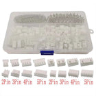 560 Pz/scatola XH2.54 2p 3p 4p 5pin 2.54mm Passo Terminale Kit Alloggiamento Spille Intestazione JST Connettore Filo Connettori Adattatore XH Kit FAI DA TE