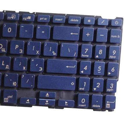 New Laptop Russian Keyboard For ASUS ZenBook 15 UX533 UX533F UX533FD UX533FN UX533FAC Blue Keycaps RU Keyboard With Backlit