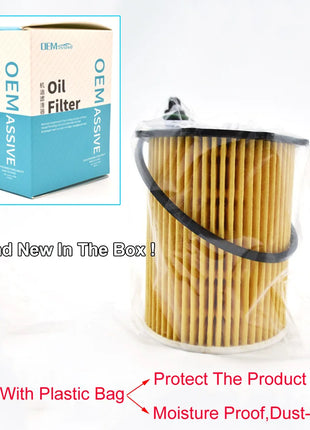 Oil Filter 1109AY For Peugeot 206 CC 207 SW 308 407 SW Bipper Tepee/208 508 Partner Expert 2012 - 2018 / 307 2001 - 2018