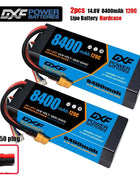 1/2PCS DXF Lipo 3S 4S 2S Battery 7.4V 11.1V 14.8V 8400mAh 6500mAh 6750mAh 7000mAh 5200mAh 9200mah 10000mah Hardcase for RC Car