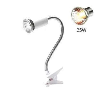 UVB E27 Pet Reptile Lamp Clip-on Bulb Lamp Holder Turtle Basking UV Heating Lamp Kit Tortoises Light Lizards Lighting  EU Plug