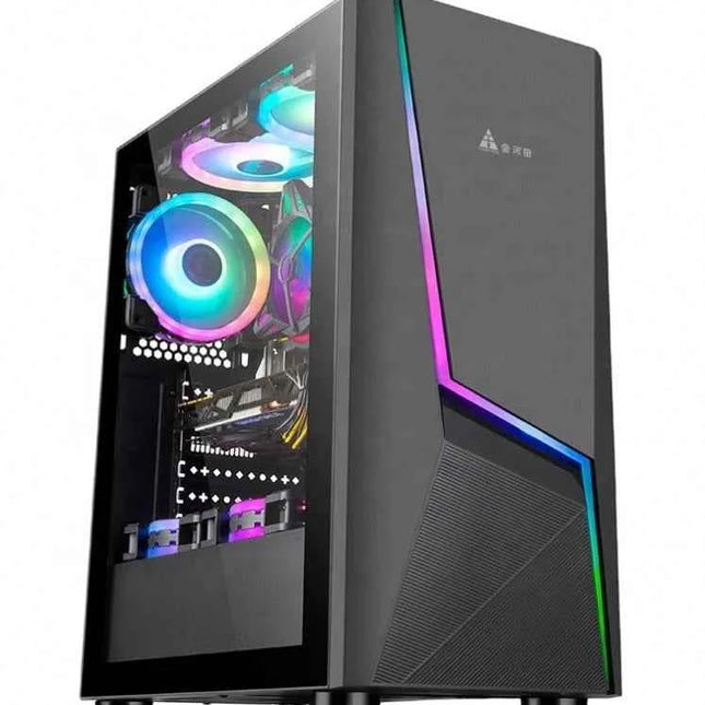 Cheap Price Oem Gamer Full Gaming Pc 24 Inch Monitor Quite Core I9 Processor 16GB Ram SSD HDD GTX 1660 6GB Set Desktop Computer