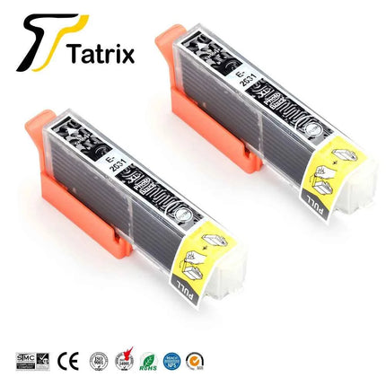 Tatrix Compatible Ink Cartridge for Epson 26XL T2621 T2631 For Epson XP-510/520/600/605/610/615/620/625/700/710/720/800/810/820