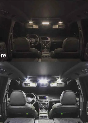 ZUORUI For Volkswagen VW Golf 4 5 6 7 Jetta Bora Vento Passat B5 B6 B7 B8 CC Polo Phaeton Car Bulb LED Interior Light Kit Canbus