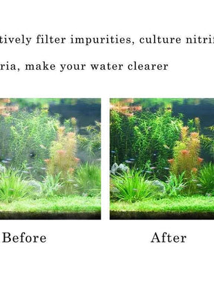 Aquarium Fish Tank Filter Media Ceramic Rings Activated Carbon Bio Balls Clear Water  With Free Filter Net Bag 500G