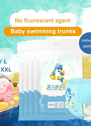Baby Disposable Diapers Swim Waterproof Diapers Infant Swimming Diapers 5pcs Baby Diapers Pampers For Baby