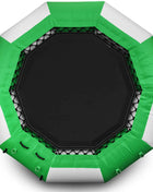 0.9mm PVC Inflatable Water Trampoline Inflatable Jumping Water Trampoline with Slide for Water Park Games