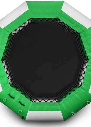 0.9 millimetri PVC Gonfiabile Acqua Trampolino di salto gonfiabile giochi d'acqua trampolino con scivolo per giochi parco acquatico
