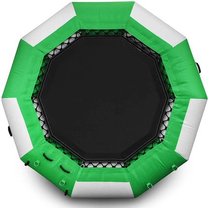0.9 millimetri PVC Gonfiabile Acqua Trampolino di salto gonfiabile giochi d'acqua trampolino con scivolo per giochi parco acquatico
