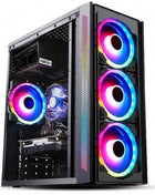 Full Built 24 Inch Monitor Gaming Pc Quite Core I9 Processor Desktop Cheap 16GB Ram SSD HDD GTX 1660 6GB Full Set Gamer Computer