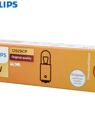 Philips Vision T4W 12929CP BA9s PG13 4W Standard Original Reading Lamps Number Plate Light Position Light Wholesale 10pcs