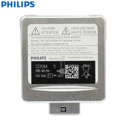 Philips D1S D2S D2R D3S D4S Xenon Standard 12V 35W Original XenStart HID Head Light Car Bulb Auto Genuine Lamp ECE Germany, 1x