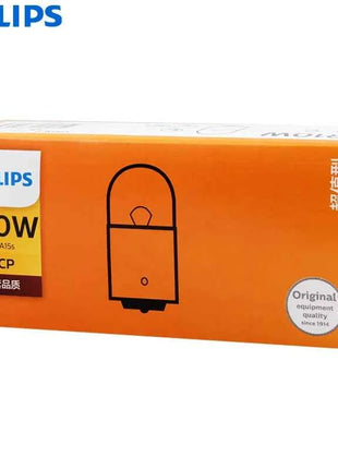Philips Vision R10W 12814CP BA15s 10W Standard Interior Light Original Signal Lamps Indicator Light Reverse Bulb Wholesale 10pcs