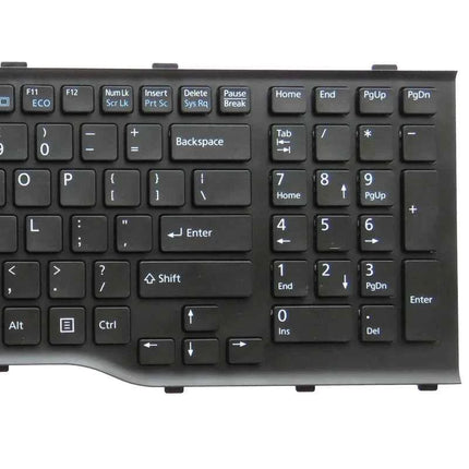 GZEELE New US Laptop Keyboard For FUJITSU Lifebook AH532 A532 N532 NH532 PN:MP-11L63US-D85 Notebook Replacement english keyboard