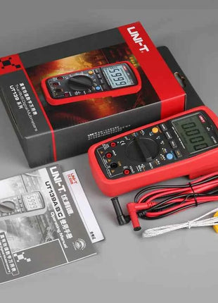UNI-T UT139C UNIT Digital Multimeter Auto Range True RMS Meter Capacitor Tester Handheld 6000 Count Voltmeter Temperature
